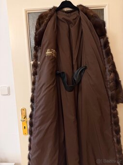 Norkový dlouhý kabát Kanada - 6