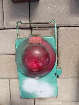 Lampa,lampa ČSD,hornická lampa,staré lampy. - 6