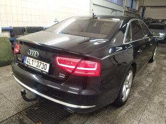 Audi A8L 4,2 Tdi Quattro koupeno v ČR, první majitel 2012 - 6