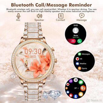 Chytré hodinky s bluetooth voláním ZKCREATION i70 - 6