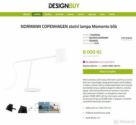 Designová LED lampička MOMENTO, Normann Copenhagen - 6