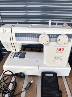 Prodám elektrický šicí stroj AEG NM 1800. - 6