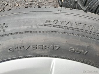 Sada Orig Alu kol Škoda 215/65R17 zimní - 6