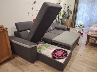 ROZKLÁDACÍ SEDACÍ SOUPRAVA S ÚLOŽNÝM PROSTOREM - 6