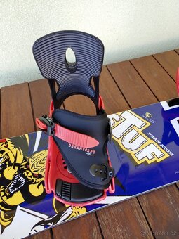 Dětský snowboard STUF Phan Atom 110 s vázáním - 6