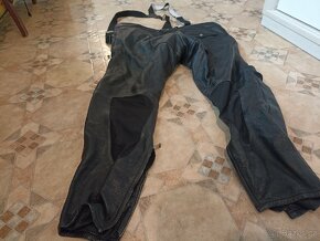 Kožené kalhoty na motorku XXL vel 60 - 6