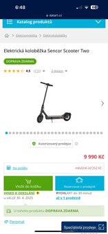 Sencor scooter two s60 - 6