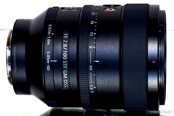 Sony FE 100mm f/2,8 STF GM + UV filtr TOP STAV - 6