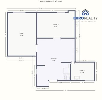 Prodej, byt 3+kk, 53 m2, Menton, Francouzská riviéra - 6