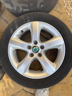 Alu kola Škoda Fabie 2 195/55 R15 - 6