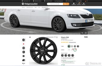 ALU kola 5x112 R18 - letní pneu - 6