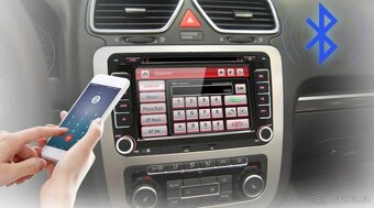 2Din rádio pro Škoda , VW , Seat , GPS , BLUETOOTH , DVD... - 6