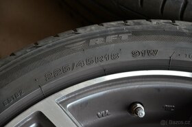 Alu disky orig. BMW 18" + letní pneu Bridgestone - 6