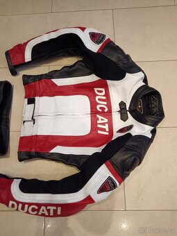 Ducati Corse-Dámská kožená moto kombinéza, dvoudílná - 6