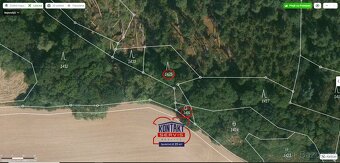 Lesní pozemky v malebné lokalitě Olešná u Radnic - 6
