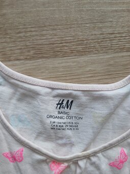 Dívčí šaty H&M, sada 4ks, vel. 134/140 - 6