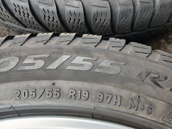 Sada Orig ALU kol Opel 205/55R19 zimní - 6