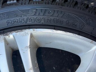 Original ALU kola Škoda THEMISTO 18" 7,5J ET46 + 225/40/R - 6