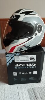 výklopná helma acerbis rederwel M - 6