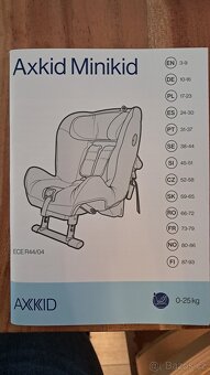Autosedačka Axkid Minikid 0-25kg - 6