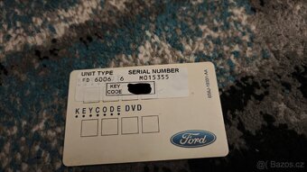Prodám rádio od Fordu 6006E 6disc - 6