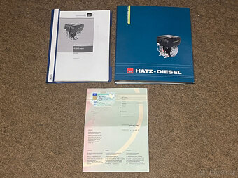 Royal Enfield Diesel rám + motor Hatz + TP - 6