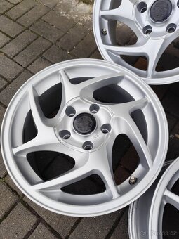 ALU 5x120 r16 BORBET - BMW, T5 - PĚKNÁ SADA - 6