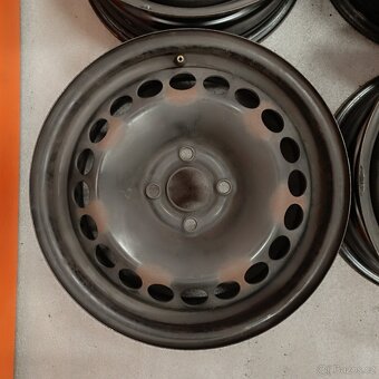 Ocelové disky Opel Corsa/Adam 6Jx15'', ET39, 4x100 - 6