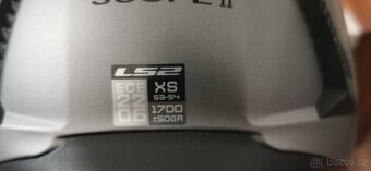 Prodám novou helmu LS2 velikosti XS - 6