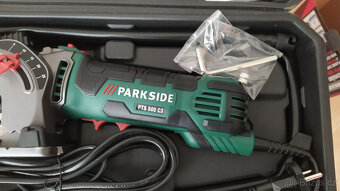 Ponorná pila Parkside PTS 500 C2 s laserovým naváděním Nová - 6
