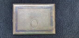 STARÁ STŘÍBRNÁ TABATĚRKA 142,5 Gr. - 6