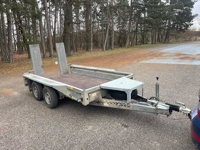 ✅Brzděný příves na bagr Ifor Williams 2700 kg, nová STk - 6