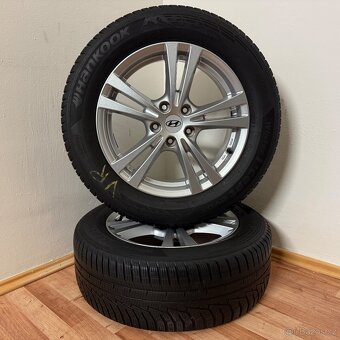 HYUNDAI TUCSON 5x114,3 R17 ET47+ZIMNÍ 225/60R17 5mm - 6