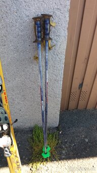 Starší použíté lyže Tecno PRO 165cm + hůlky + helma + brýle - 6