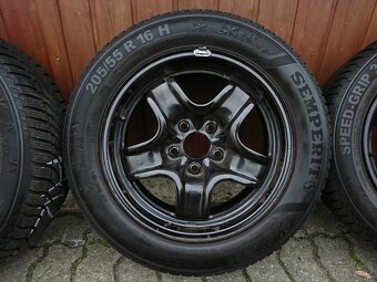 Renault Megane 3,4 16" Originální 205/55/16 zimní alu Kola - 6