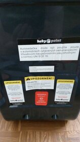 Autosedačka 9-25 kg, polohovací - 6