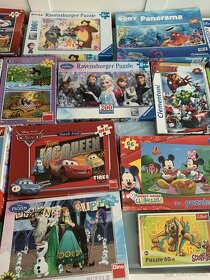 puzzle pro děti - asi 25-30 kusů - 6