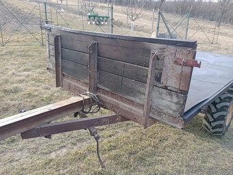 Prodám vlečku s okem za traktor - 6