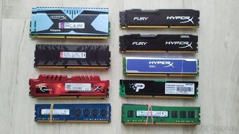 Disky SSD +klasické, 250MB - 8TB / DDR3 paměti pro stolní PC - 6