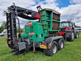 Rębak JENZ HEM 582 z ciągnikiem Massey Ferguson stepkovac - 6