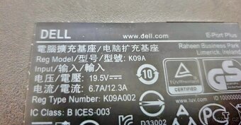2x dokovací stanice Dell + origo 130w dell adapter. - 6
