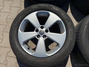 4x al kola 5x115 17 + pneu letní 225/55 R17 - 6