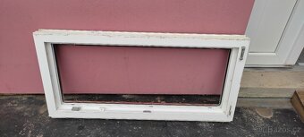 Okno 1160 x 545 mm - Zlatý dub/bílá - 6
