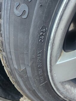 Alu kola na bmw 5x120, R16 zimní pneu - 6