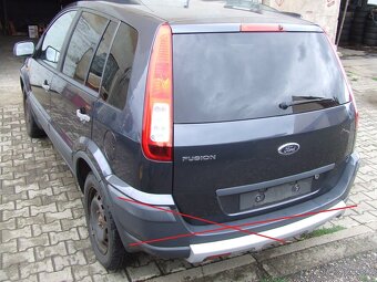 Prodám náhradní díly Ford Fusion + 1.4 benzín Facelift - 6