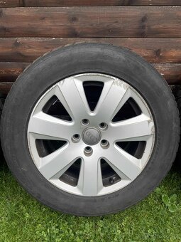 Originál kola Audi na zimních pneu 225/55/16 - 6