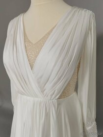 Luxusní nenošené svatební šaty, Marie, velikost (XL-2XL) - 6