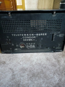 Staré rádio Telefunken Super Condor - 6