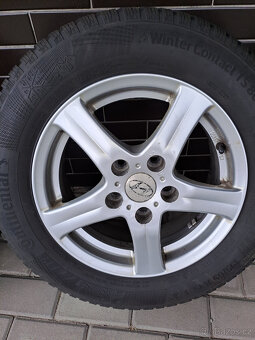 Zimní kompletní kola Hyundai i30, 195/65 R15 - 6