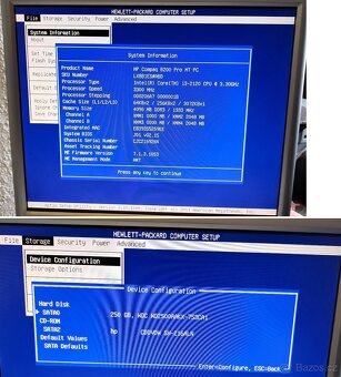 12ks PC HP s i3 / HDD 250Gb / 4Gb RAM - 6